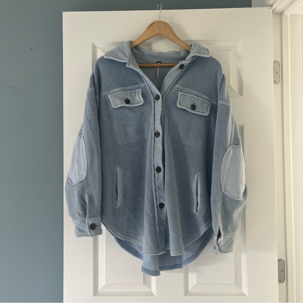 Free People Ruby Jacket Blue Size XS